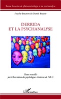 Cover: Derrida et la psychanalyse - Editions L'Harmattan