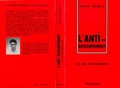 Cover: L'anti-d&eacute;veloppement - Editions L'Harmattan