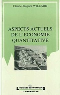 Cover: Aspects actuels de l'&eacute;conomie quantitative - Editions L'Harmattan