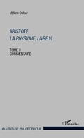 Cover: Aristote La physique, Livre VI - Editions L'Harmattan
