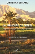Cover: La m&eacute;moire de Th&egrave;bes - Editions L'Harmattan