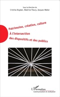 Cover: Patrimoine, cr&eacute;ation, culture - Editions L'Harmattan