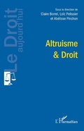 Cover: Altruisme et droit - Editions L'Harmattan