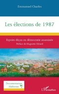 Cover: Les &eacute;lections de 1987 - Editions L'Harmattan