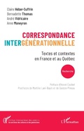 Cover: Correspondance interg&eacute;n&eacute;rationnelle - Editions L'Harmattan