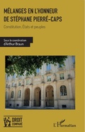 Cover: M&eacute;langes en l'honneur de St&eacute;phane Pierr&eacute;-Caps - Editions L'Harmattan
