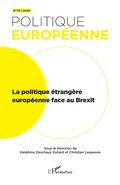 Cover: La politique &eacute;trang&egrave;re europ&eacute;enne face au Brexit - Editions L'Harmattan