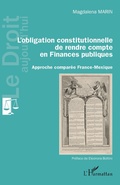 Cover: L'obligation constitutionnelle de rendre compte en Finances publiques - Editions L'Harmattan