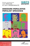 Cover: Discours populistes - Editions L'Harmattan