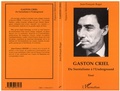Cover: Gaston Criel - Editions L'Harmattan