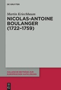 Cover: Nicolas-Antoine Boullanger (1722-1759) - De Gruyter