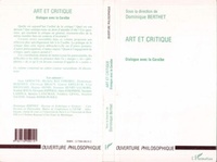 Enlarge image Cover: ART ET CRITIQUE - Editions L'Harmattan