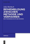 Cover: Reihenbildung zwischen Methode und Verfahren - De Gruyter