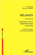 Cover: M&eacute;langes en l'honneur de Jean-Pierre Lassale, Gabriel Montagnier et Luc Sa&iuml;dj - Editions L'Harmattan