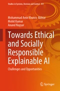 Cover: Towards Ethical and Socially Responsible Explainable AI - Springer