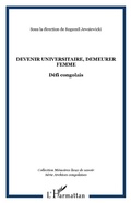 Cover: Devenir universitaire, demeurer femme - Editions L'Harmattan