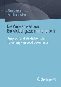 Abbildung von: Die Wirksamkeit von Entwicklungszusammenarbeit - Springer VS