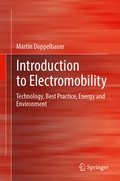 Cover: Introduction to Electromobility - Springer