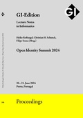 Cover: GI Edition Proceedings Band 350 "Open Identity Summit 2024" - K&ouml;llen