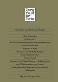 Cover: Bargfelder Bote - edition text + kritik