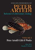 Cover: Peter Artedi - Stockholm University Press