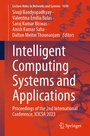 Cover: Intelligent Computing Systems and Applications - Springer