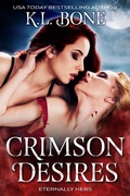 Cover: Crimson Desires: Eternally Hers (Midnight Coven, #4) - K.L. Bone