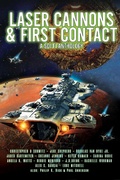 Cover: Laser Cannons & First Contact (a Sci-Fi Anthology) - Christopher Schmitz