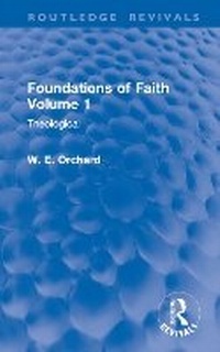 Abbildung von: Foundations of Faith Volume 1 - Routledge