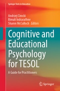 Cover: Cognitive and Educational Psychology for TESOL - Springer