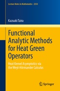 Cover: Functional Analytic Methods for Heat Green Operators - Springer