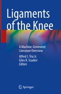 Cover: Ligaments of the Knee - Springer