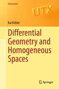 Abbildung von: Differential Geometry and Homogeneous Spaces - Springer