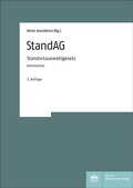 Cover: StandAG - Berliner Wissenschafts-Verlag