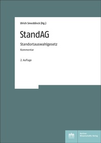 Enlarge image Cover: StandAG - Berliner Wissenschafts-Verlag