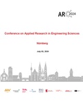 Cover: Conference on Applied Research in Engineering Sciences - Rediroma-Verlag
