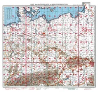 Abbildung von: LUFTKRIEG - Luft-Navigationskarte: Deutschland mit Bodenorganisation der Luftwaffe 1943 (Plano) - Verlag Rockstuhl