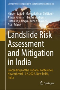 Enlarge image Cover: Landslide Risk Assessment and Mitigation in India - Springer