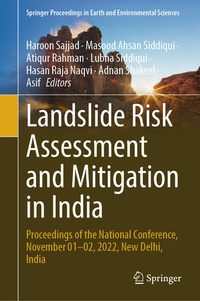 Enlarge image Cover: Landslide Risk Assessment and Mitigation in India - Springer