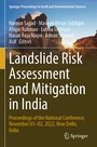 Cover: Landslide Risk Assessment and Mitigation in India - Springer