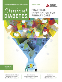 Abbildung von: Clinical Diabetes - American Diabetes Association