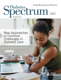 Abbildung von: Diabetes Spectrum - American Diabetes Association