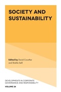 Cover: Society and Sustainability - Emerald Publishing Limited
