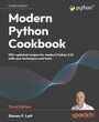 Cover: Modern Python Cookbook - Packt Publishing