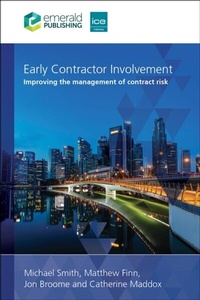 Enlarge image Cover: Early Contractor Involvement - Emerald Publishing Limited