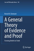 Abbildung von: A General Theory of Evidence and Proof - Springer