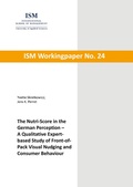 Cover: The Nutri-Score in the German Perception - BoD - Books on Demand