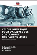 Cover: Calcul Numerique Pour l'Analyse Des Contraintes Des Paliers Lisses - Editions Notre Savoir