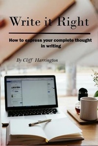 Abbildung von: Write it Right - Cliff Harrington