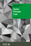 Cover: Swiss Private Law - Dike Verlag Z&uuml;rich